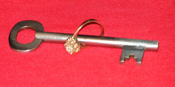 Pierścionek na kluczu (Ring key)